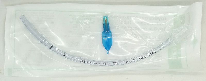 Трубка эндотрахеальная с манжетой 4,5 мм / Medicare
