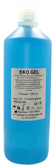 Гель для УЗД 1 кг високої в'язкості блакитний EKO GEL EBV 1000/ Твел, флакон