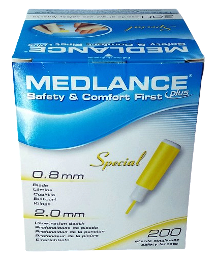 Ланцет автоматический Medlance plus Special, упаковка 200 шт.
