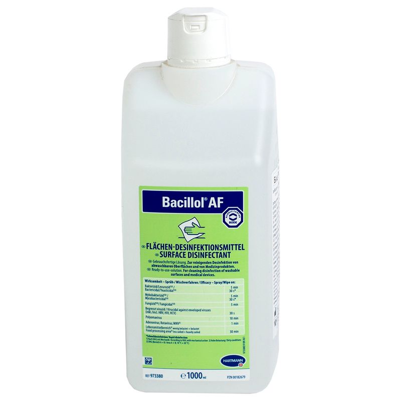 Бациллол АФ засіб для швидкодіючої дезінфекції (Bacillol AF), 1 л/ BODE