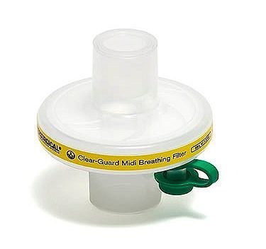 Фильтр дыхательный вирусо-бактериальный CLEAR-GUARD MIDI LOW, порт LUER/ Intersurgical, код 1644000