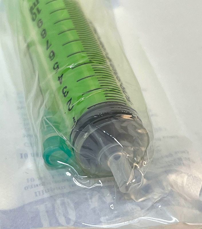 Шприц 10 мл G21 (0,8*40 мм, Luer Slip)  3-компонентний одноразовий/ ALEXPHARM/ Китай