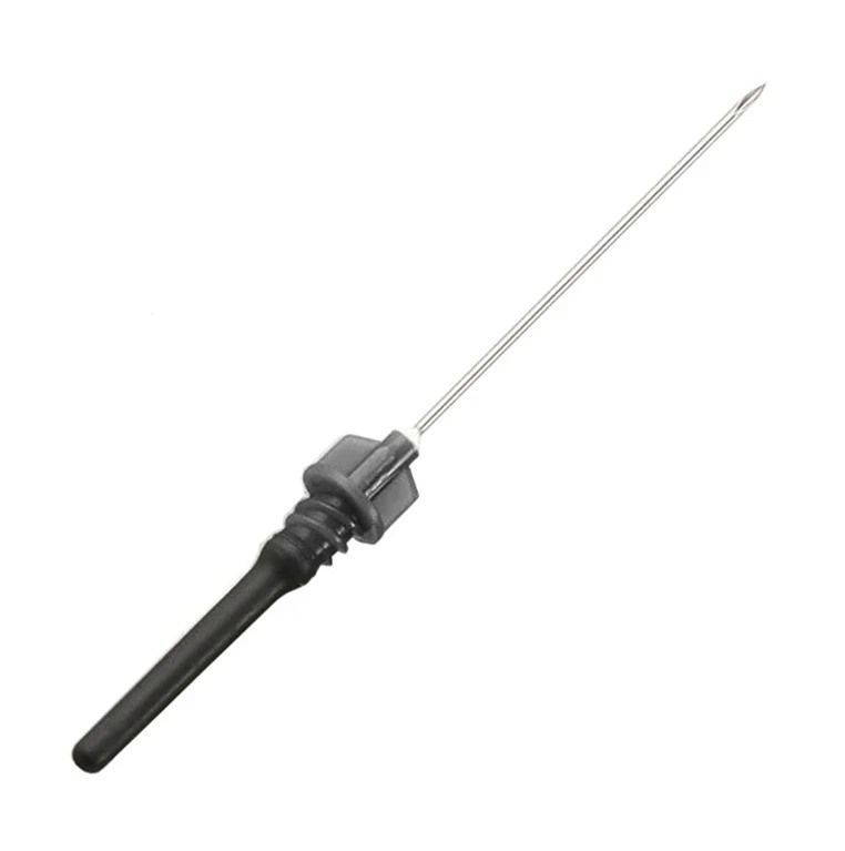 Игла двусторонняя для вакуумного забора крови G22 (0,7х38 мм) черная/ ВОЛЕС, упаковка 100 шт.