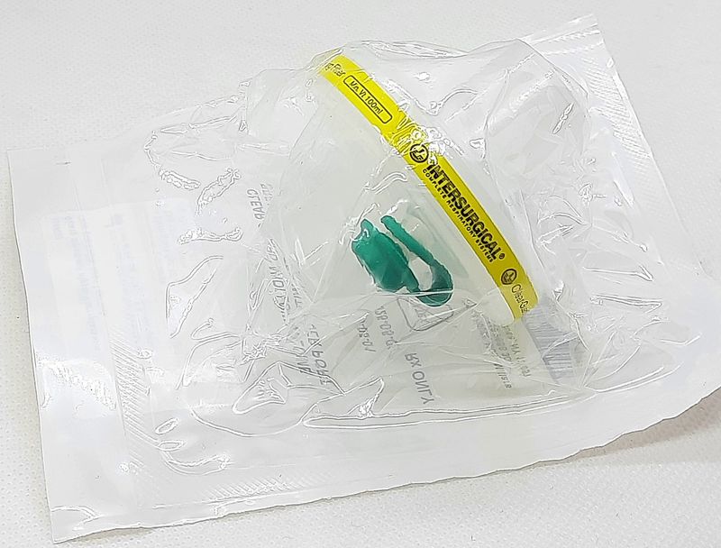 Фильтр дыхательный вирусо-бактериальный CLEAR-GUARD MIDI LOW, ПОРТ LUER LOCK / "Intersurgical Limited"