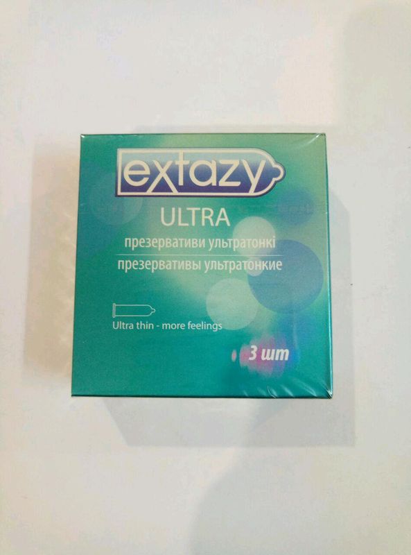 Презерватив "Extazy Ultra" ультратонкі No3 шт.