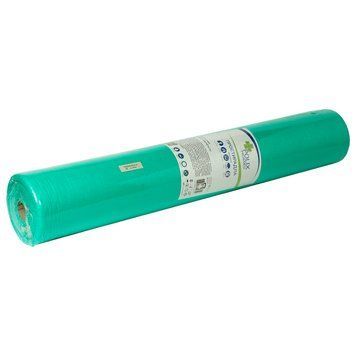 Простынь в рулоне&nbsp;одноразовая&nbsp;80см х100м, плот.25 г/кв.м/ Polix PRO&MED, мятная