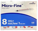 Шприц инсулиновый 1 мл U40 Microfine несъемная игла G30 (0,3*8,0)/ Embecta