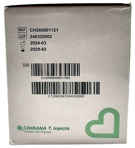Катетер внутрішньовенний "Метелик" G 21 зелений/ CHIRAFLEX/&nbsp;CHIRANA