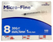 Шприц инсулиновый 1 мл U100 Microfine несъемная игла G30 (0,3*8,0)/ Embecta