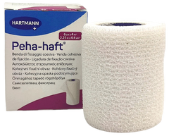 Самофіксуючий когезивний бинт Peha- Haft 6 см х 4 м, білий/ Hartmann