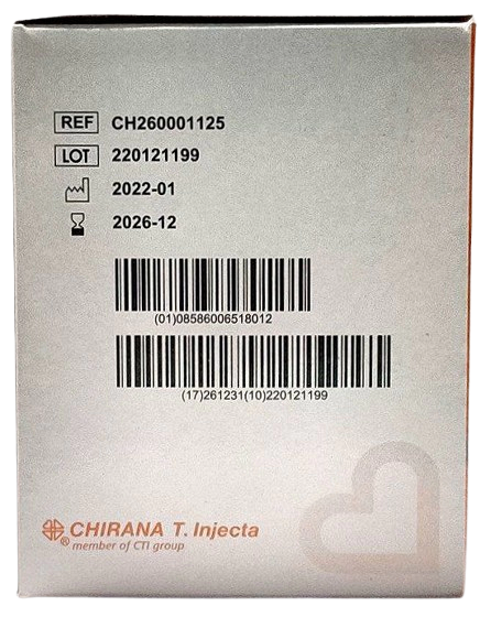 Катетер внутрішньовенний &laquo;Метелик&raquo; G 25 помаранчевий/ CHIRAFLEX/ CHIRANA