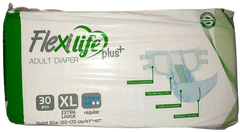 Подгузники для взрослых со средним уровнем впитываемости, размер XL/ Flexi life plus, 30 штук