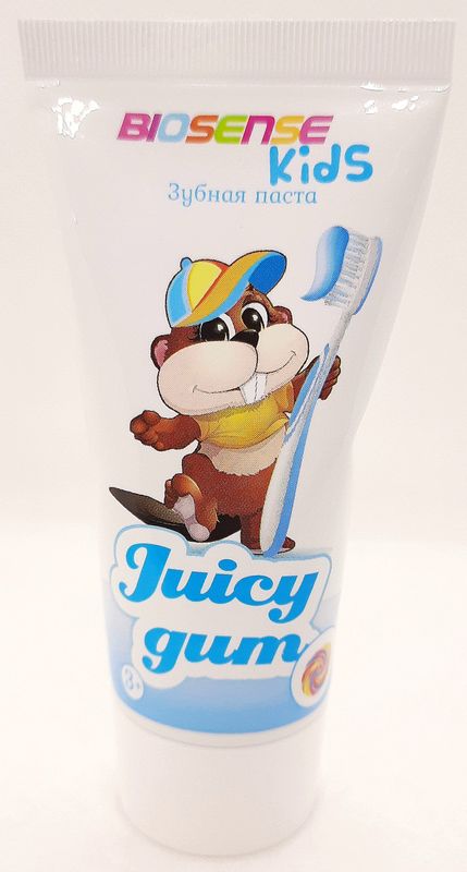 Зубная паста детская "Juicy Gum", 50 мл/ “Biosense”/ "Биотон"