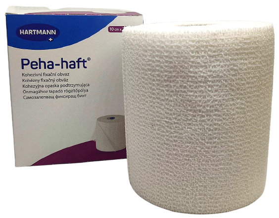 Самофиксирующийся когезивный бинт Peha- Haft 10 см х 20 м, белый/ Hartmann