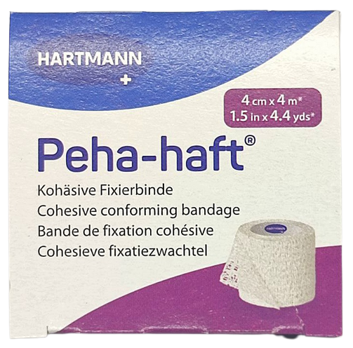 Самофіксуючий когезивний бинт Peha- Haft 4 см х 4 м, білий/ Hartmann