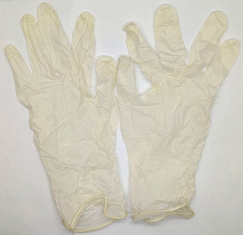 Перчатки латексные смотровые нестерильные без пудры, с полимерами, р.S/ Medicare/ Малайзия