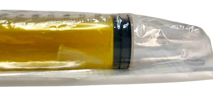 Шприц 100 мл одноразовий з конусом для під'єднання катетера, без голки/ ALEXPHARM
