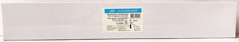 Катетер Фолея 2-ходовой СН 16 / ALEXPHARM, оранжевый