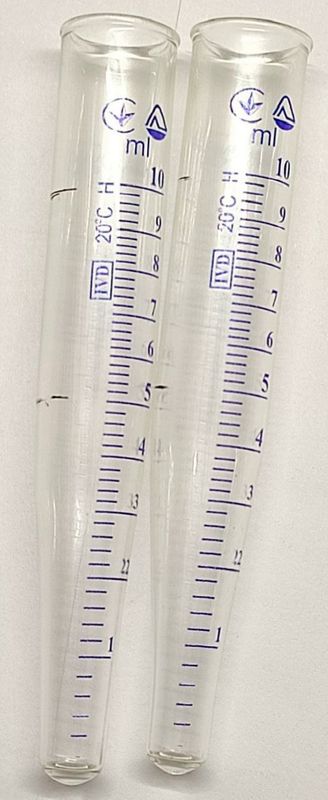 Пробірка центрифужна скляна з поділками П-1-10-0,2 УСП-1/ Склоприлад