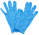 Перчатки нитриловые смотровые нестерильные неопудреные, размер L/ Alexpharm, голубые