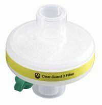 Фільтр дихальний вірусо-бактеріальний CLEAR-GUARD 3, порт LUER/ Intersurgical, код 1544000