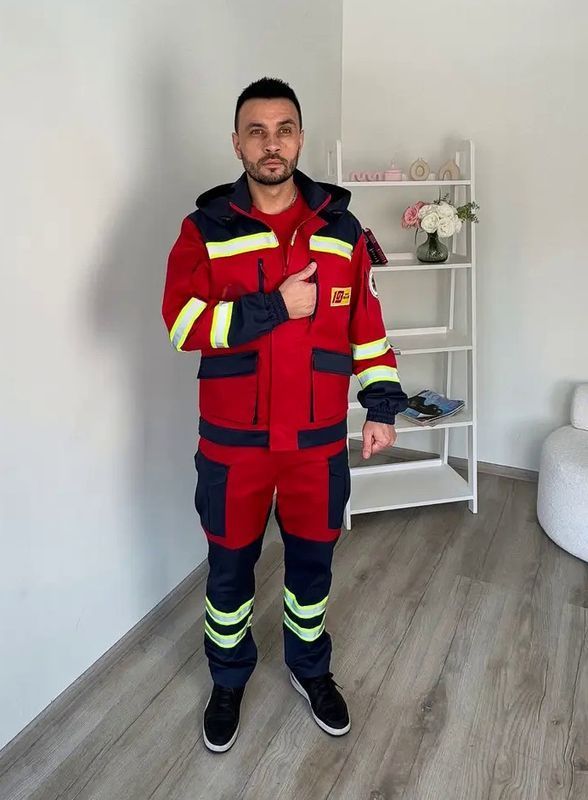 Куртка демісезонна для швидкої допомоги EMD Pro чоловіча, 40-42