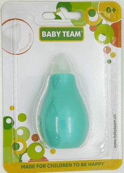 Аспиратор назальный детский 0+/ Baby team, ар. 7002