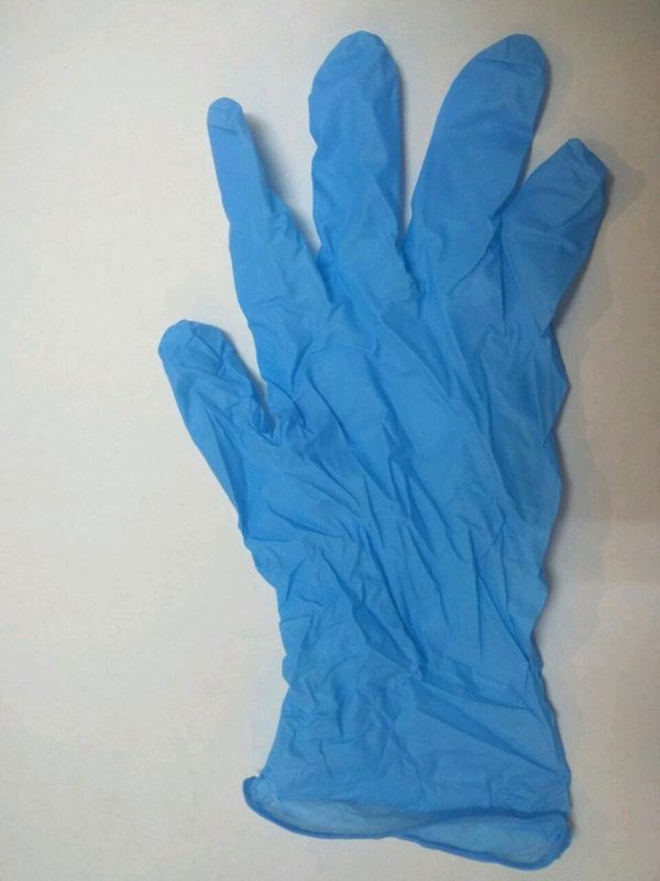 Перчатки нитриловые нестерильные текстурированные неопудренные/ размер М / Vogt Medical