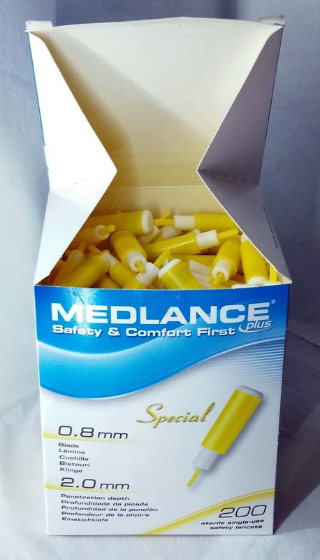 Ланцет автоматический Medlance plus Special, упаковка 200 шт.