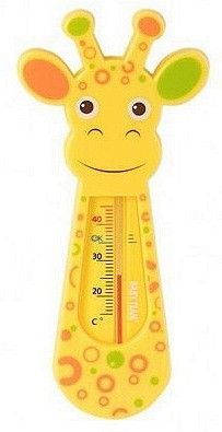 Термометр для воды "Жирафа" BabyТeam, 0+, арт. 7300