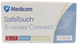 Перчатки латексные смотровые нестерильные припудренные, размер S/ Safe-Touch/ Medicom