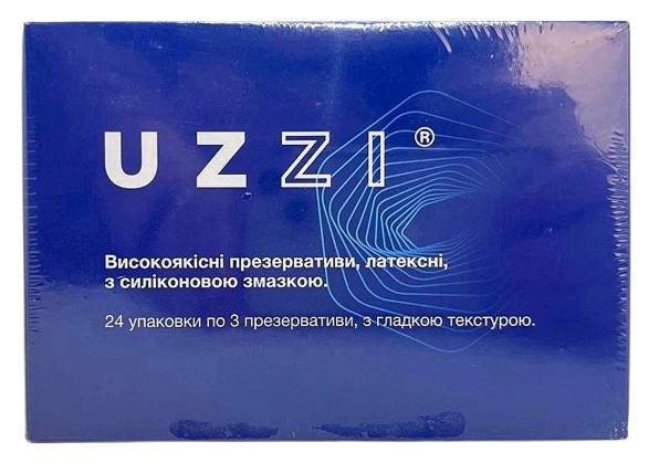Презерватив "Uzzi", 3 шт. в пакованні