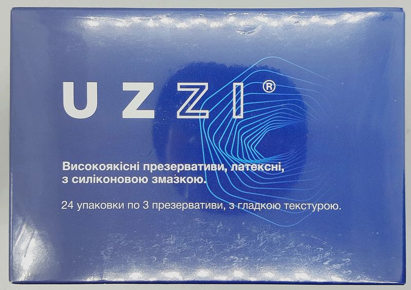 Презерватив "Uzzi", 3 шт. в пакованні