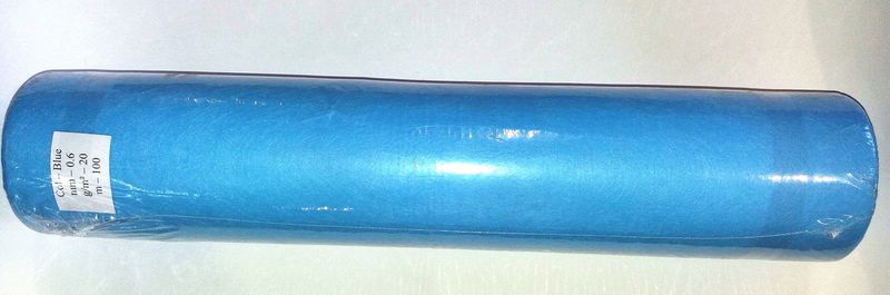 Покрытие (простынь) в рулоне одноразовое голубое 60см х 100м 20гр/м2/ Одетекс
