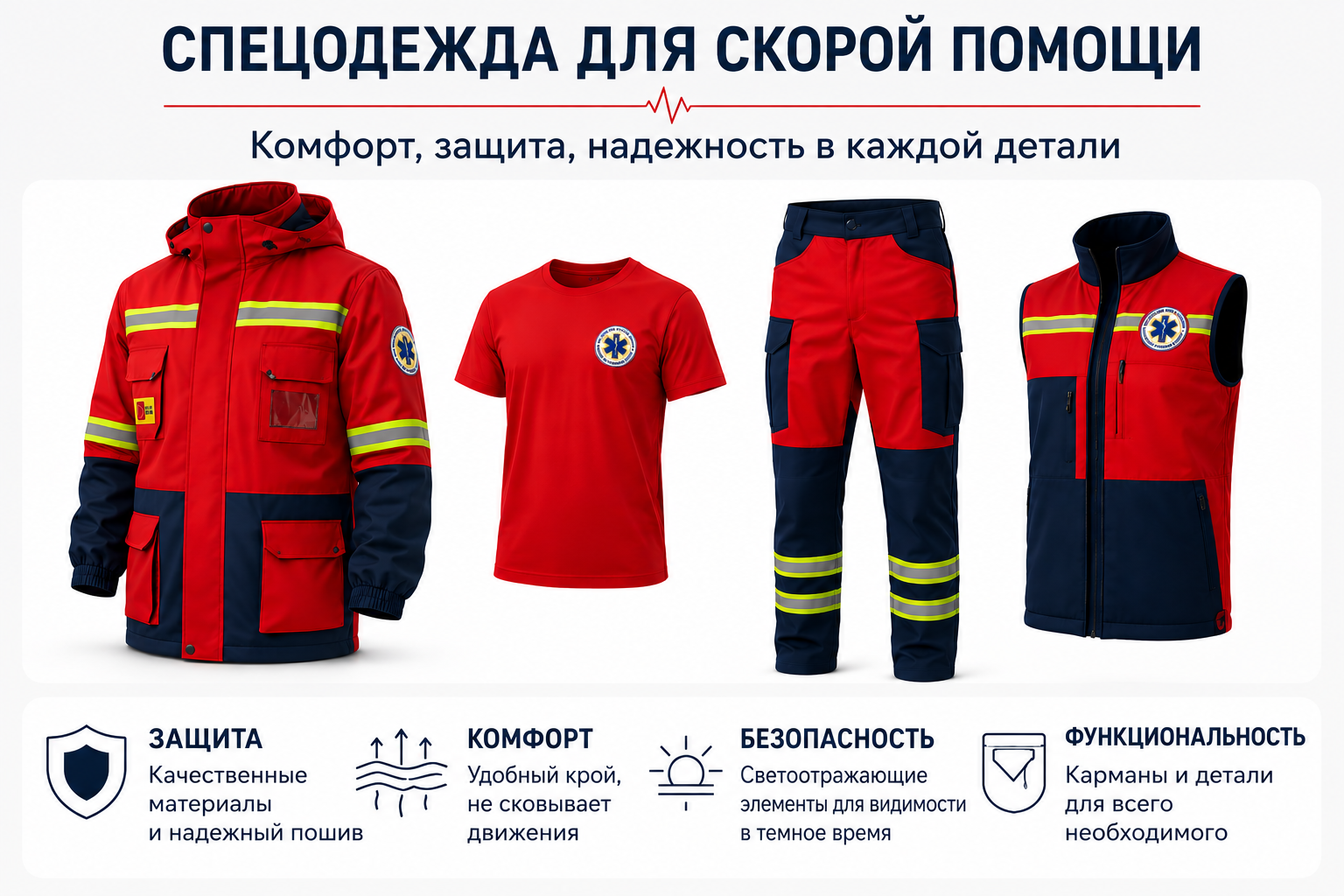 Медицинская форма для скорой помощи